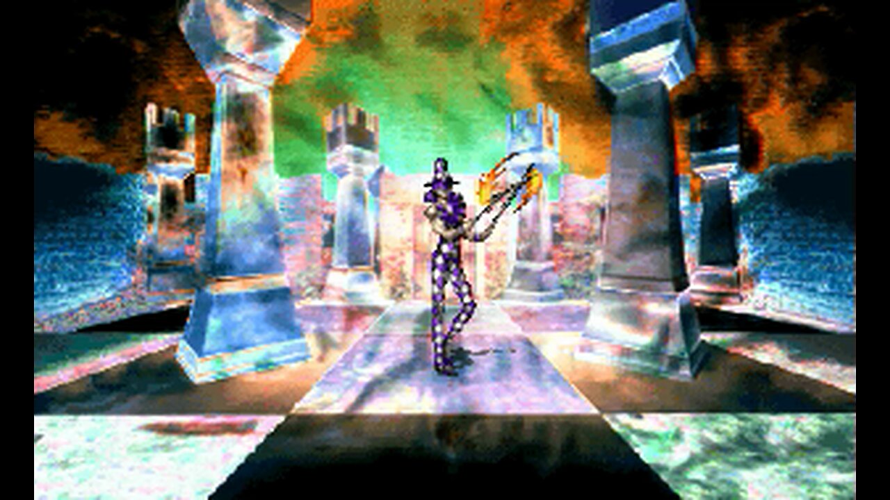 Shin Megami Tensei - Devil Summoner: Soul Hackers (3DS): Chess By Window Juggler Boss Fight