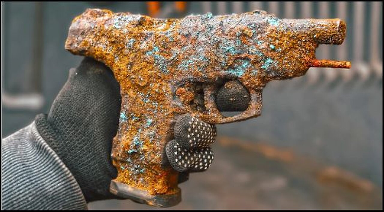 Ultimate Restoration: Watch a Broken Pistol Come Back to Life! (With Shooting Test)