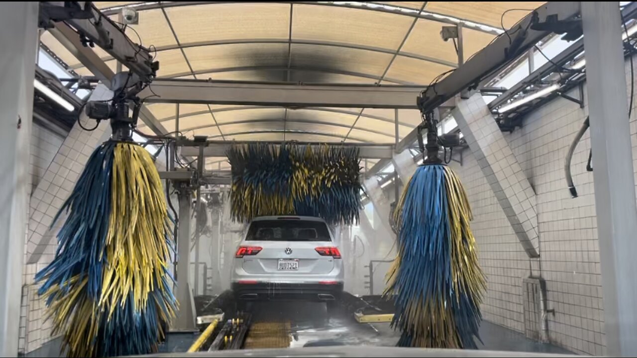 Satisfying ASMR carwash