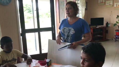 2019 Jan - Fiji - school holiday art activities