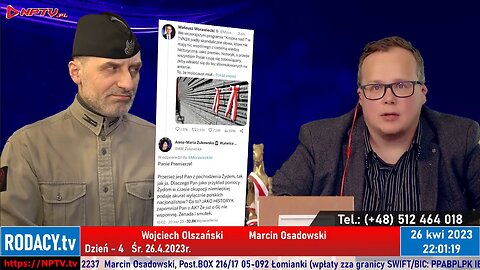 Dzień 4 - Wojciech Olszański obecny! Osadowski NPTV (26.04.2023)