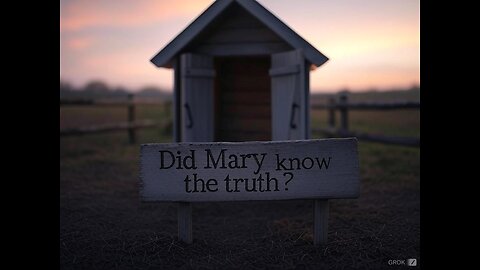 Did Mary know the truth?