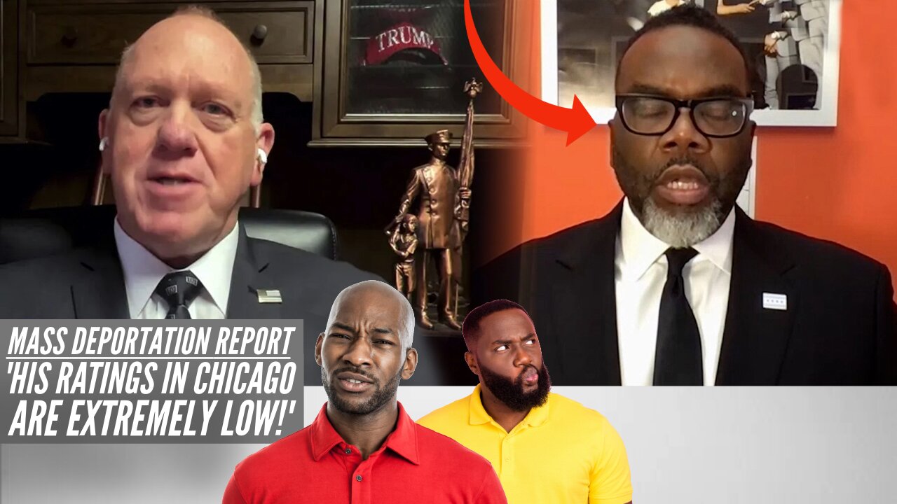 IDIOT Chicago Mayor Brandon Johnson FINALLY Responds To Tom Homan