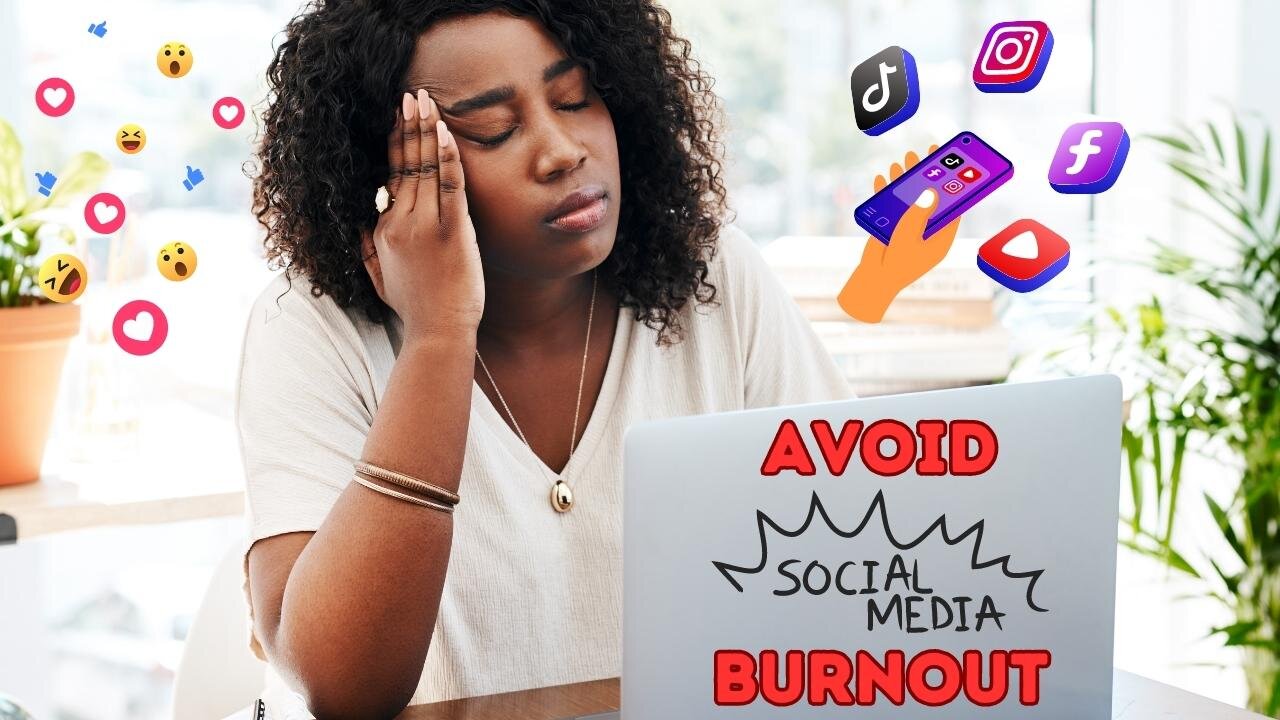 How to AVOID social media BURNOUT as a business owner? | Be STRATEGIC with your posts!