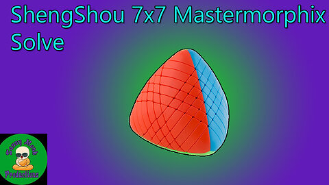 ShengShou 7x7 Mastermorphix Solve