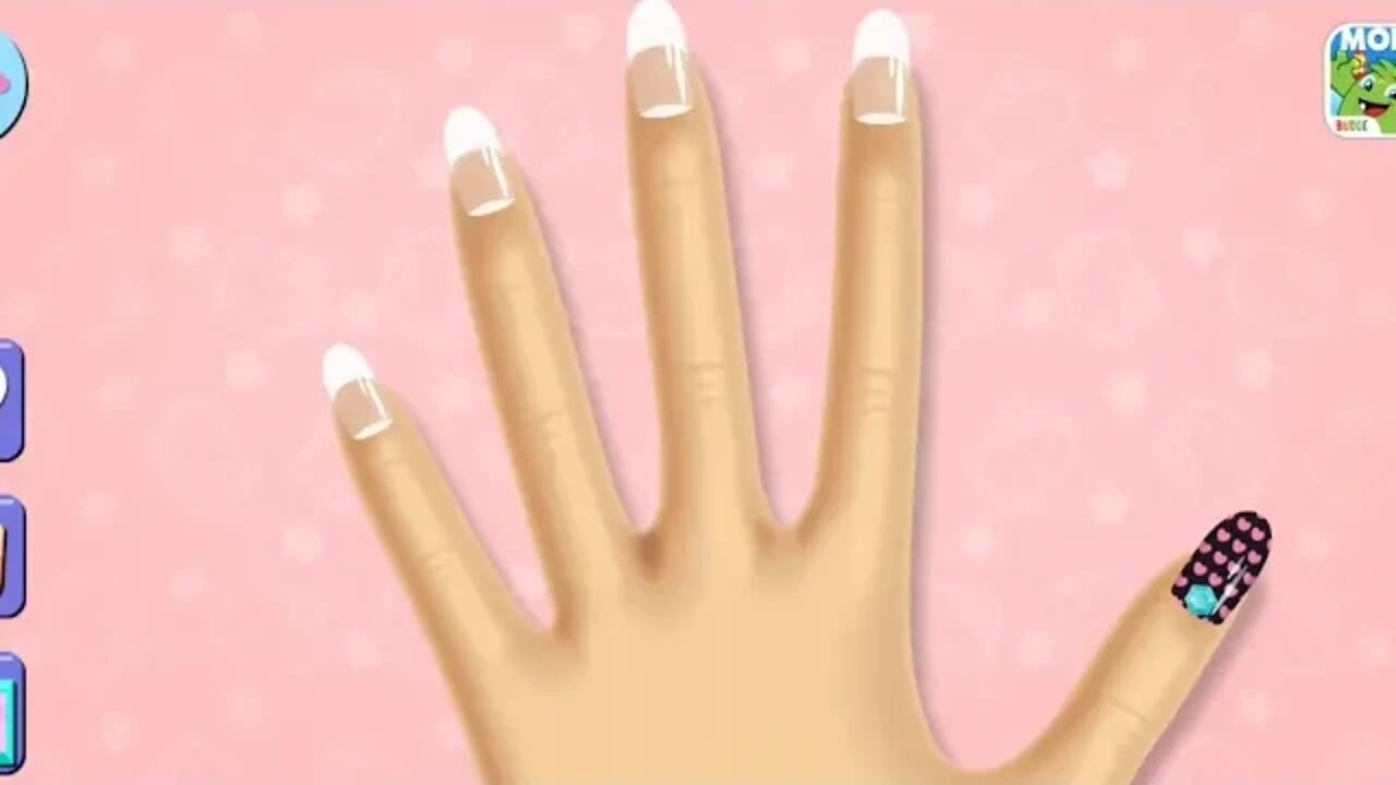 Hello Kitty Nail Salon - kids App 👶 No Copyright Videos👶 #nailsalon #kidsgames #kidsgamevideo Clip 5