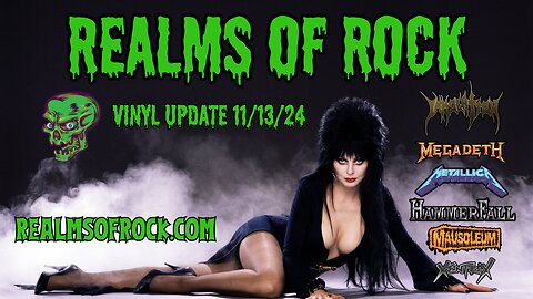 Realms Of Rock Store Update 11/13/24: Immolation, Mausoleum, Hammerfall, Megadeth, Metallica