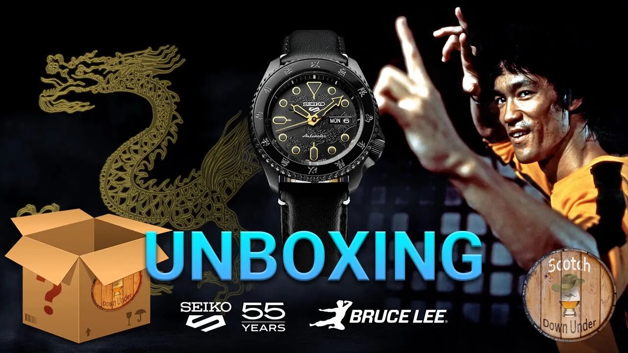 Bruce Lee Seiko 5 Whisky Wednesday Unboxing 🥃⌚