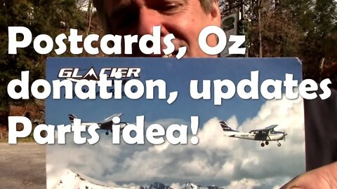 22 Oct 2019 Postcards, Oz news, updates, and a cunning plan for parts!