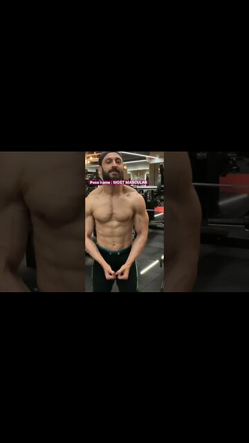 MOST MASCULAR #shorts #youtubeshorts