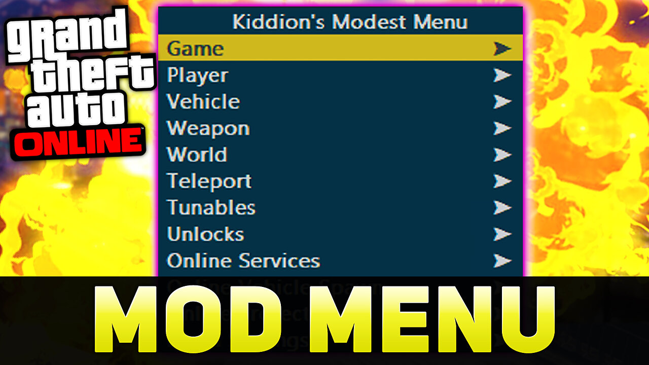 NEW GTA 5 Online PC Free Mod Menu Download 2023