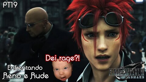 Batalha contra os Turks (Dei rage?!🤬) - Final Fantasy VII Remake Gameplay PT19 - PT-BR