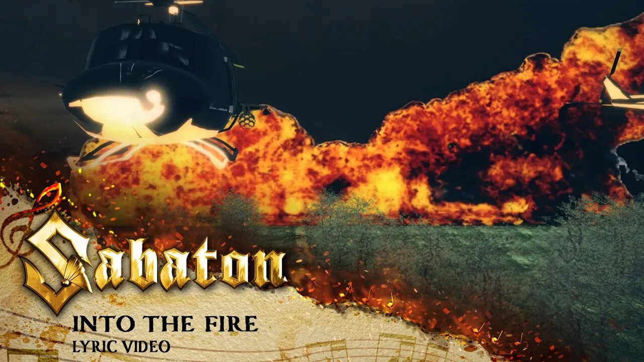 Sabaton - Into The Fire (Official Lyric Video)