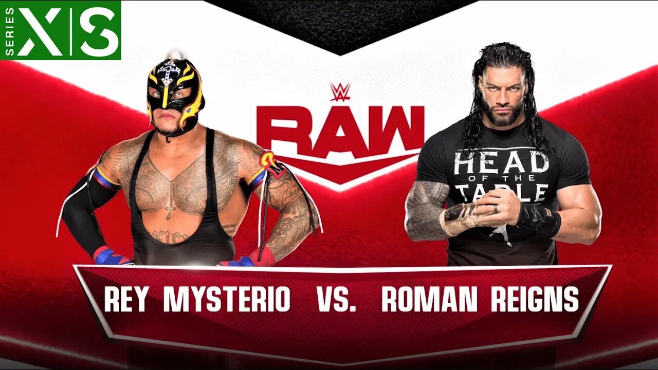 Rey Mysterio vs Roman Reigns | WWE 2K22