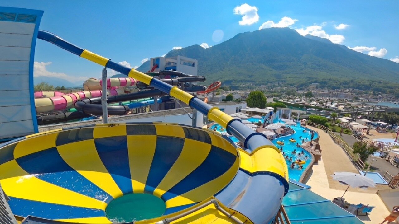 The Raft Ride at Aquaparc Le Bouveret Switzerland