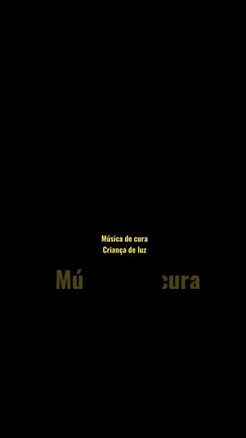 Música de cura criança de luz
