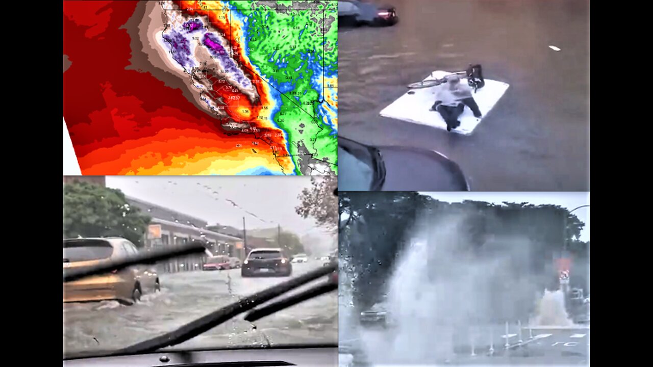 5.4 QUAKE HITS NORTHERN CALIFORNIA AS MAJOR FLOODING EVENT UNDERWAY*GEOMAGNETIC STORMS INCOMING?*