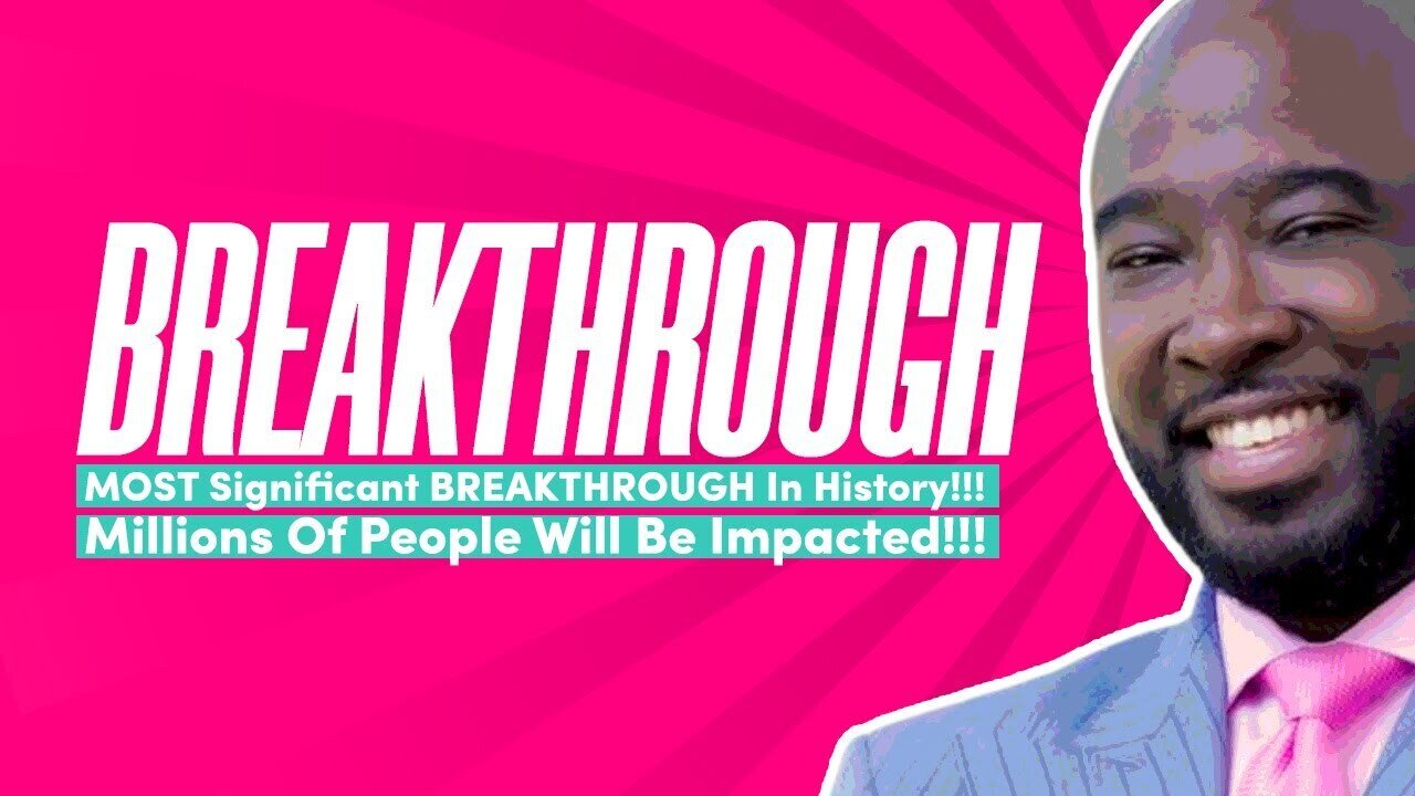 This Is The MOST Significant BREAKTHROUGH In History!!! Millions Of People Will Be Impacted!!!