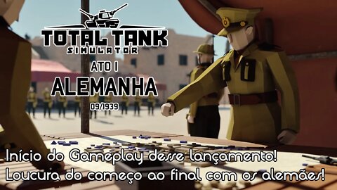 Novo Total Tank Simulator - Gameplay PT-BR - 1080p