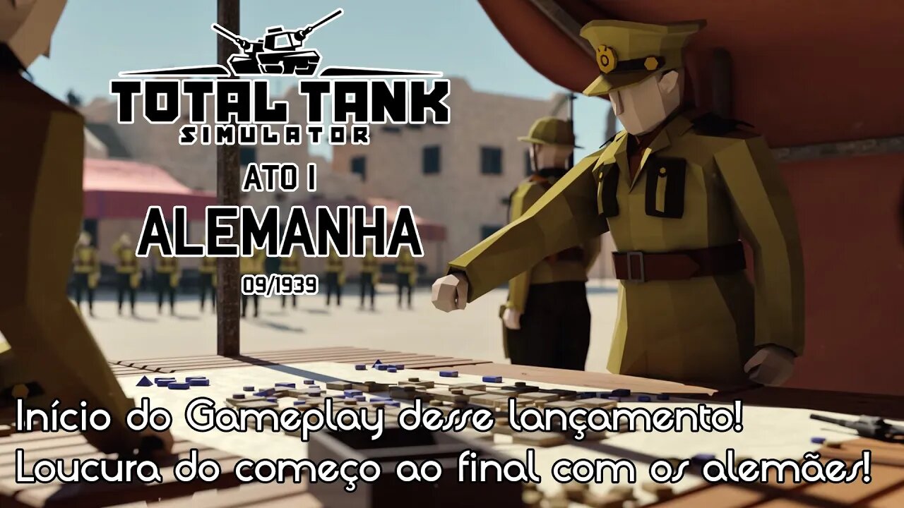 Novo Total Tank Simulator - Gameplay PT-BR - 1080p