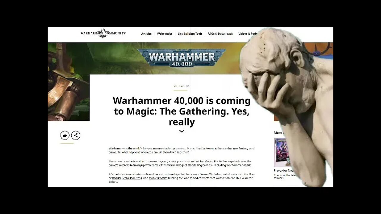 Warhammer 40,000 Is Coming To Magic: The Gathering