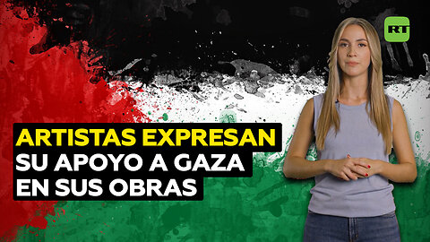 Decenas de agrupaciones artísticas crean obras en apoyo a Palestina