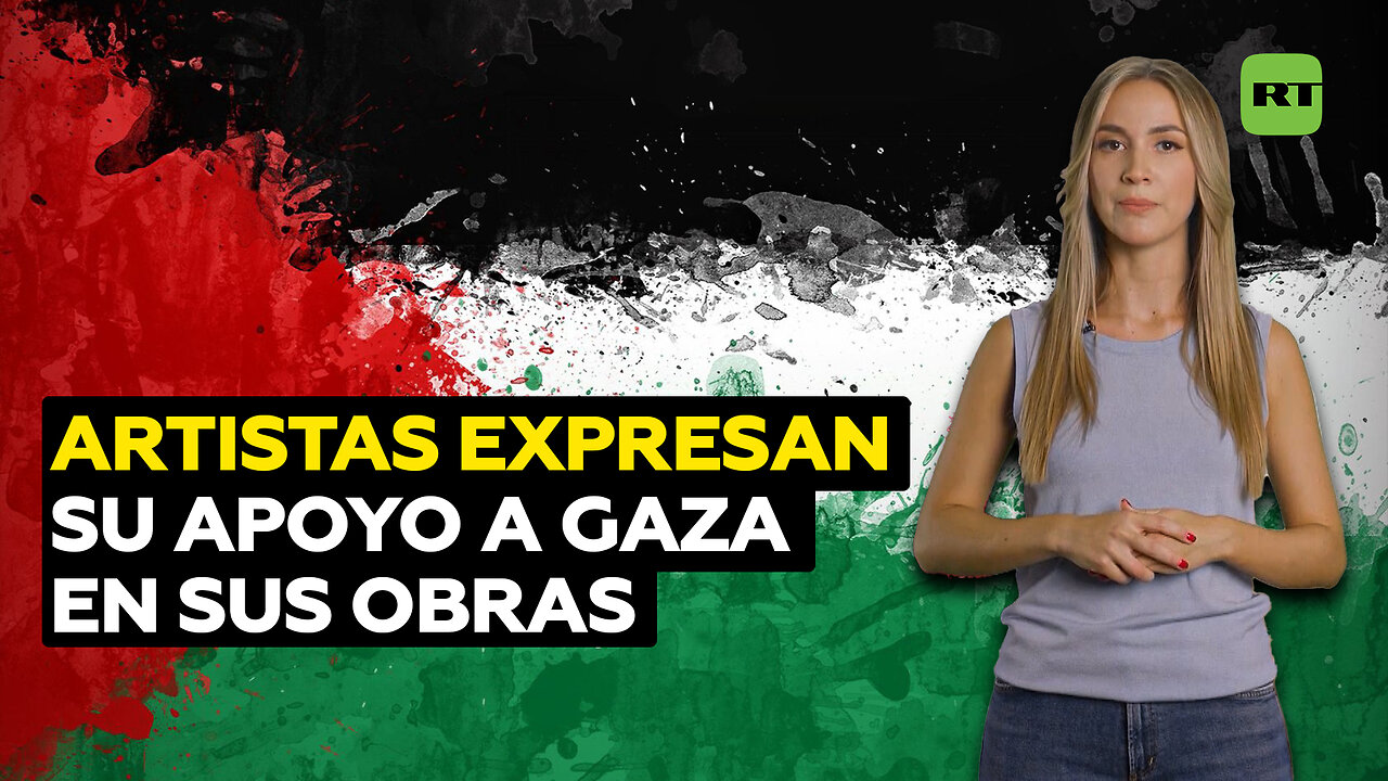 Decenas de agrupaciones artísticas crean obras en apoyo a Palestina