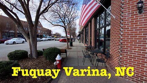 Fuquay-Varina, NC, Town Center Walk & Talk - A Quest To Visit Every Town Center In NC