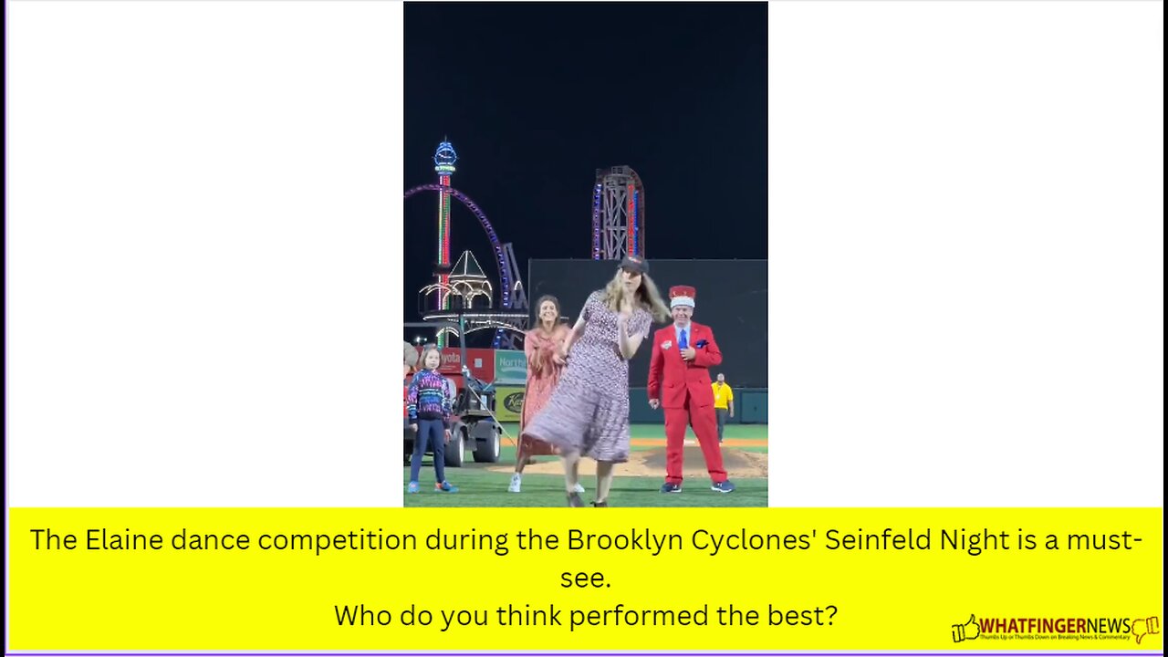 The Elaine dance competition during the Brooklyn Cyclones' Seinfeld Night is a must-see.