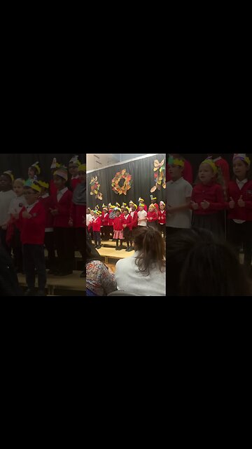 Kids have their harvest festival