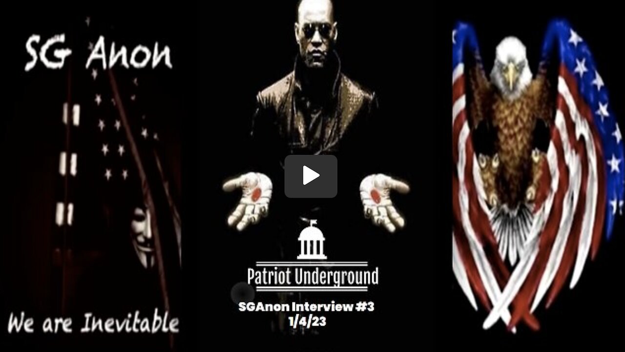 SGANON W/ PATRIOT UNDERGROUND. MAJOR INTEL REVEALS. THX CLIF HIGH, GENE DECODE, JUAN O'SAVIN