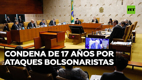 El Supremo de Brasil condena a 17 años de prisión al primer acusado por los ataques bolsonaristas