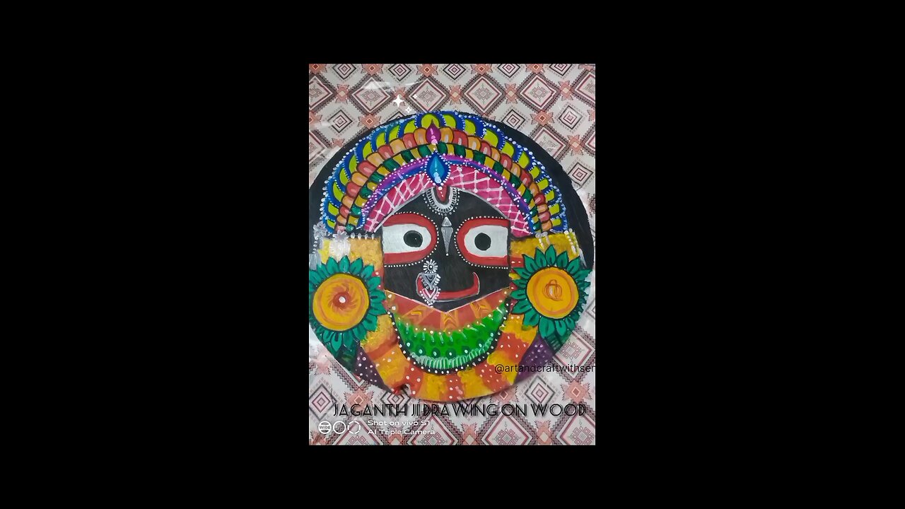 lord Jagannath painting 🎨🥹