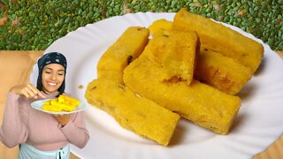 POLENTA FRITA - RECEITA PARA FESTA JUNINA