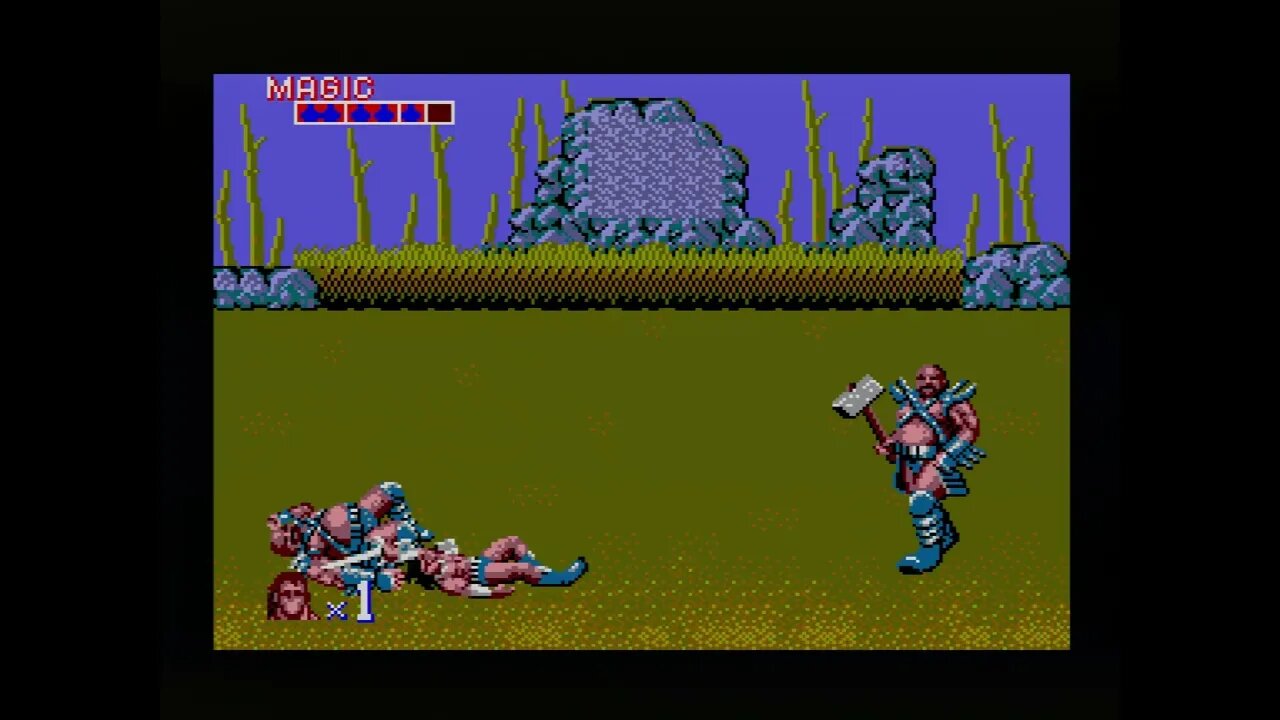 Golden Axe - Master System - Hardware Original - 1080p/60 - Framemeister