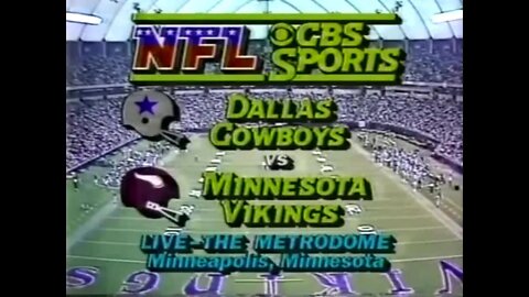 1983-10-02 Dallas Cowboys vs Minnesota Vikings