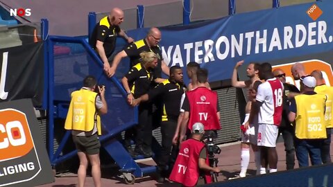 Dušan Tadić heeft het aan de stok met Vitesse stewards "Pička ti materina."