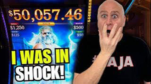 I JUST WON THE LARGEST JACKPOT EVER ON ZEUS TRIUMPHANT HIGH LIMIT SLOTS!!!