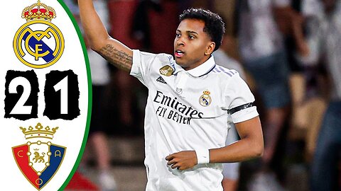 Real Madrid vs Osasuna 1-0 All Gоals & Extеndеd Hіghlіghts - 2023