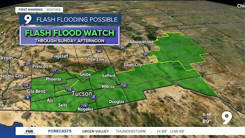 Heavy rain and flooding still possible to finish the week