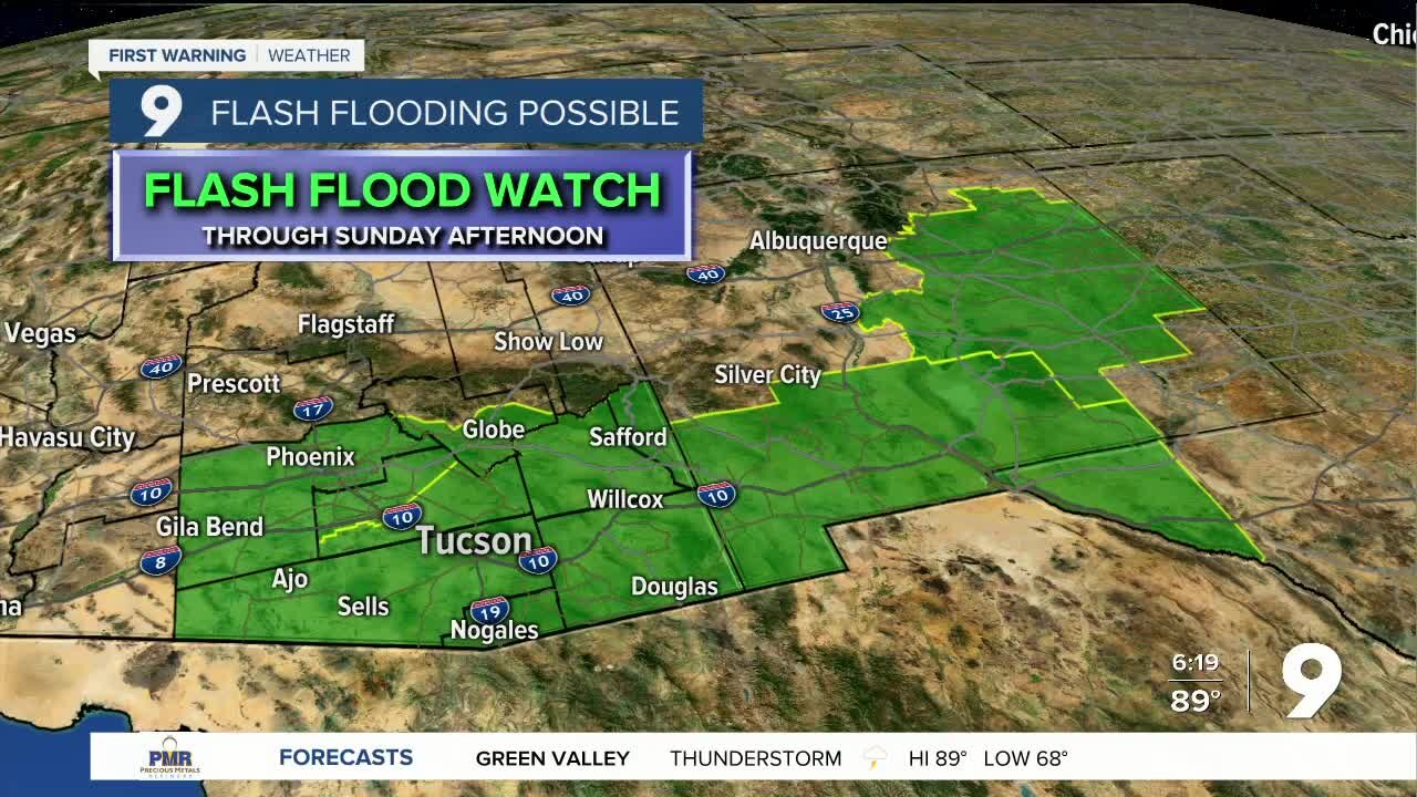 Heavy rain and flooding still possible to finish the week