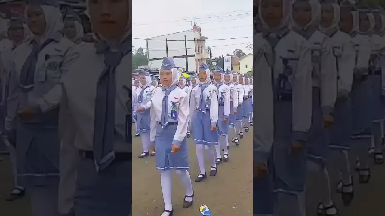 GERAK JALAN. / BARIS BERBARIS. HUT RI KE 77 DI PAGAR ALAM