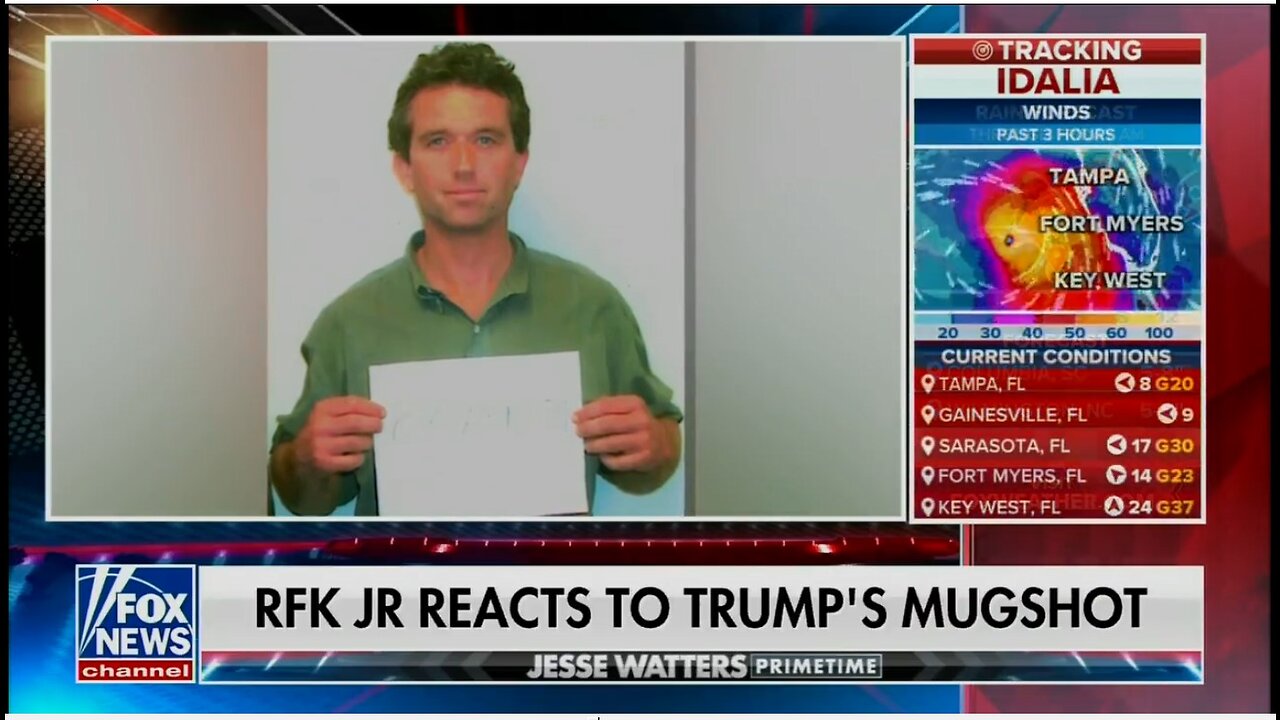 RFK Jr Shares His MugShot, Says Trump's Defiant Face was very effective 💪