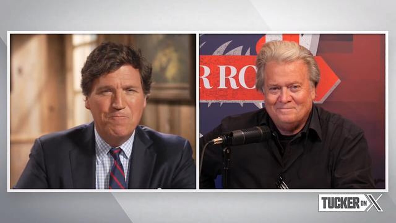 TUCKER ON X : EPISODE 41 - DUBLIN IN FLAMES - STEVE BANNON | TUCKER CARLSON