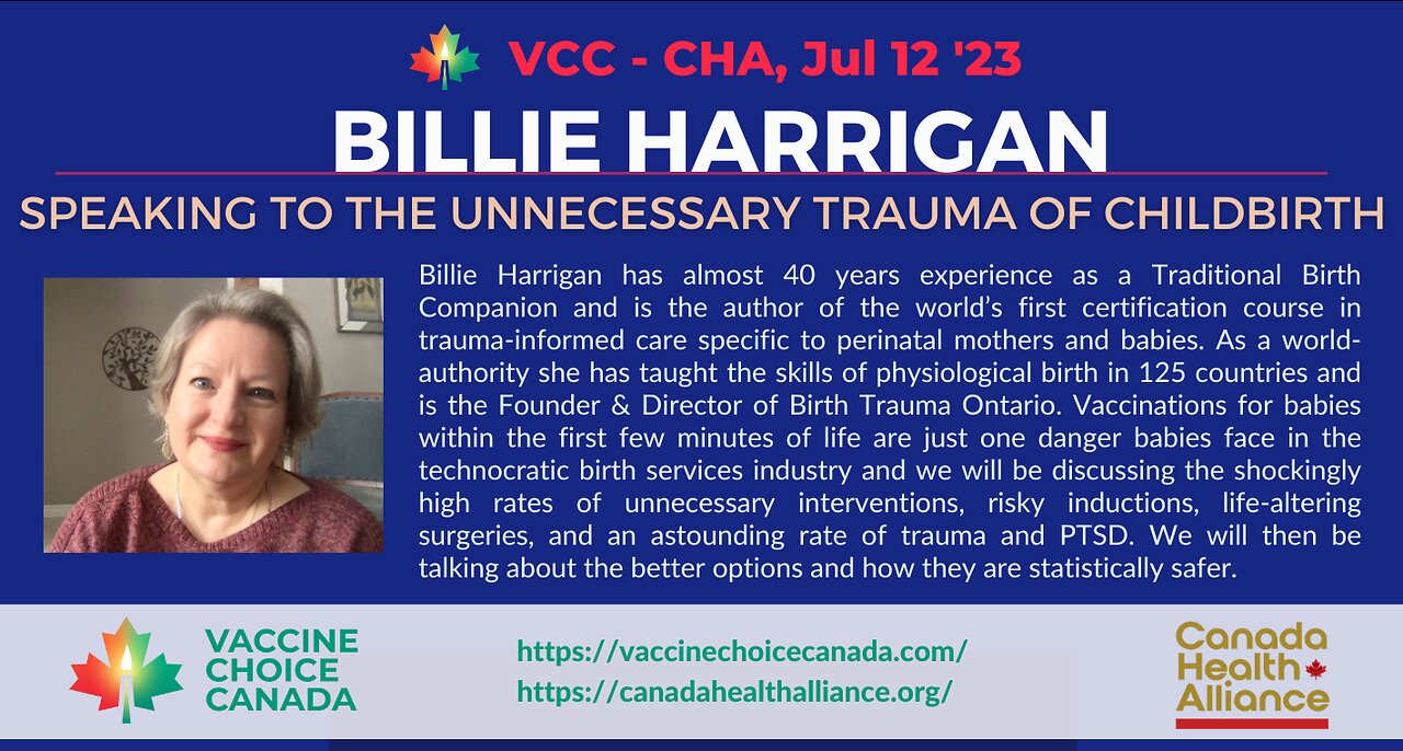 Billie Harrigan - The Unnecessary Trauma of Childbirth