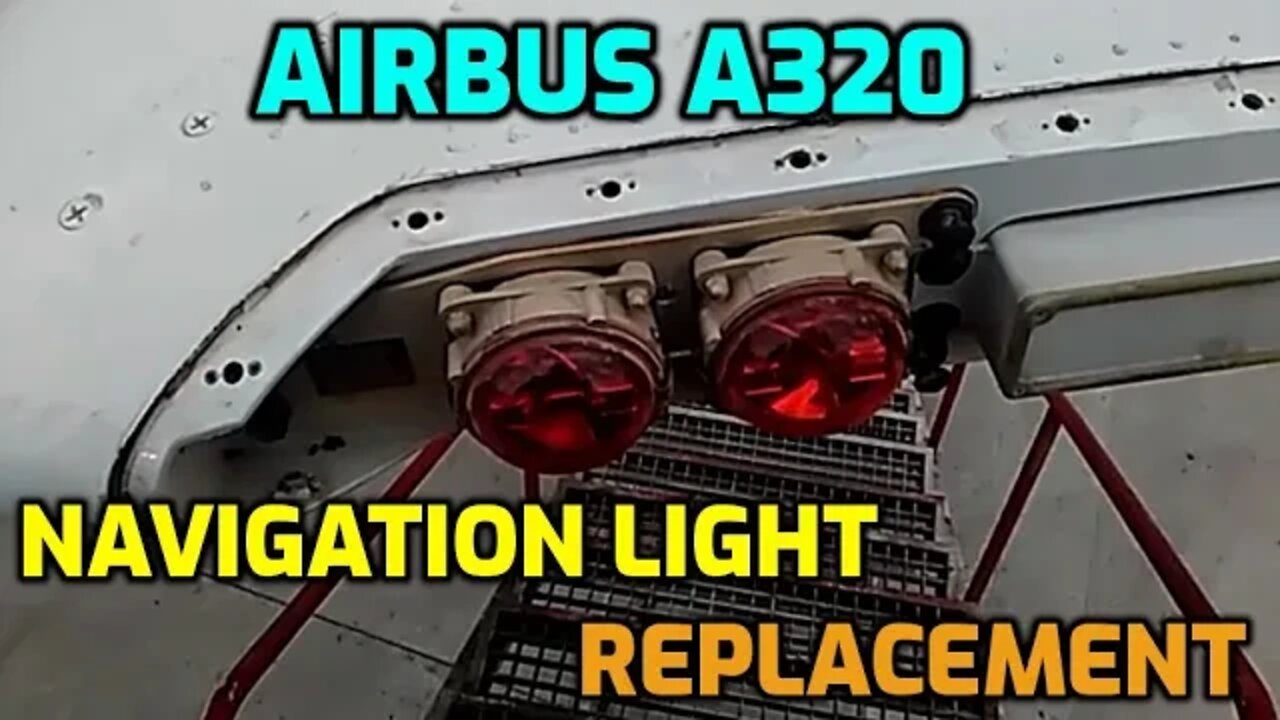 Red Navigation Light Assembly Replacement on Airbus A320