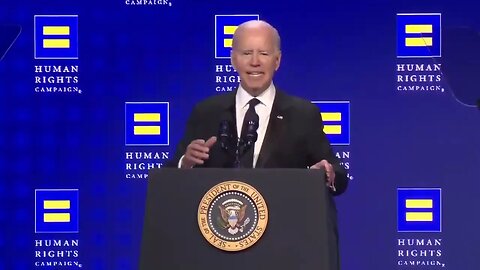 Biden Starts Screaming About "100 Rounds In The Chamber," Which Is Not A Thing