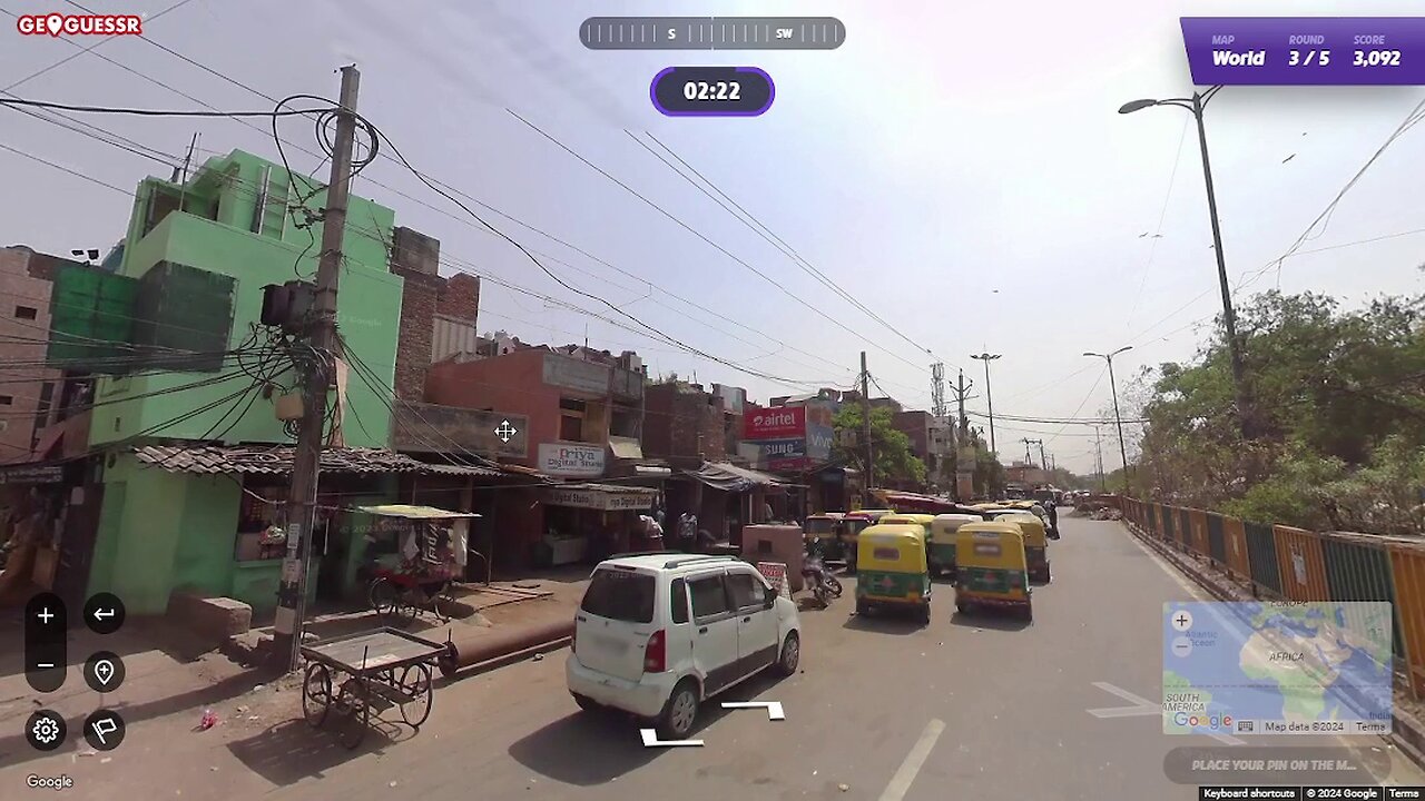 GeoGuessr : Daily Challenge, October 30, 2024