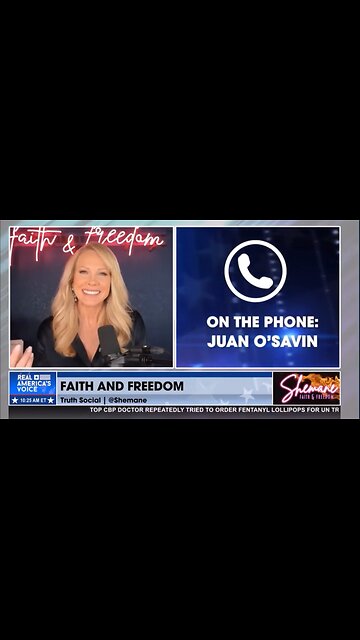 Juan O Savin Speaks to Faith and Freedom Show