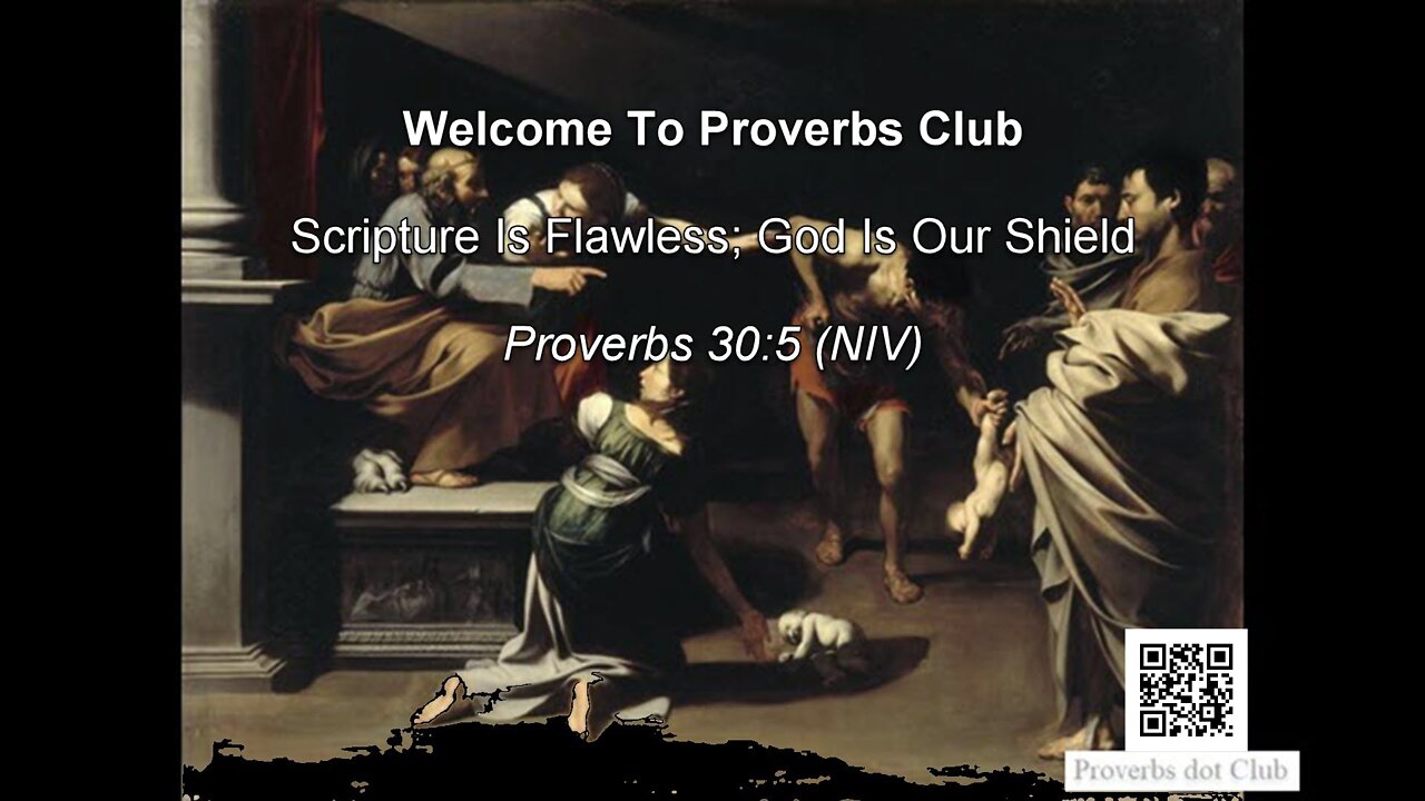 Scripture Is Flawless; God Is Our Shield - Proverbs 30:5